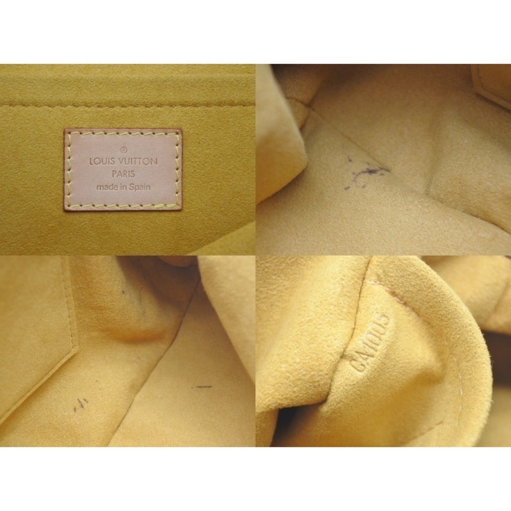 LOUIS VUITTON Pleaty handbag Monogram denim leather blue - Picture 8 of 8
